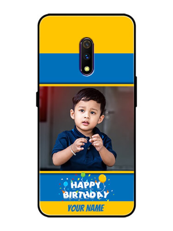 Custom Oppo K3 Custom Glass Mobile Case  - Birthday Wishes Design