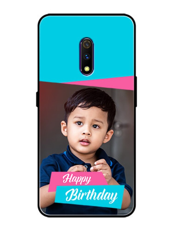 Custom Oppo K3 Personalized Glass Phone Case  - Image Holder with 2 Color Design