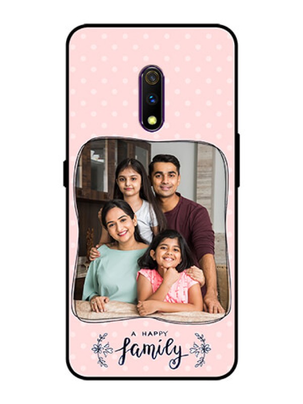 Custom Oppo K3 Custom Glass Phone Case  - Family with Dots Design