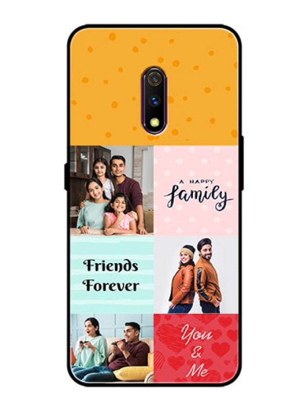 Custom Oppo K3 Personalized Glass Phone Case  - Images with Quotes Design