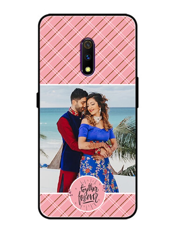 Custom Oppo K3 Personalized Glass Phone Case  - Together Forever Design