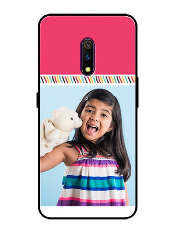 Custom Oppo K3 Personalized Glass Phone Case  - Line art design