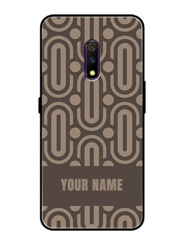 Custom Oppo K3 Custom Glass Phone Case - Captivating Zero Pattern Design