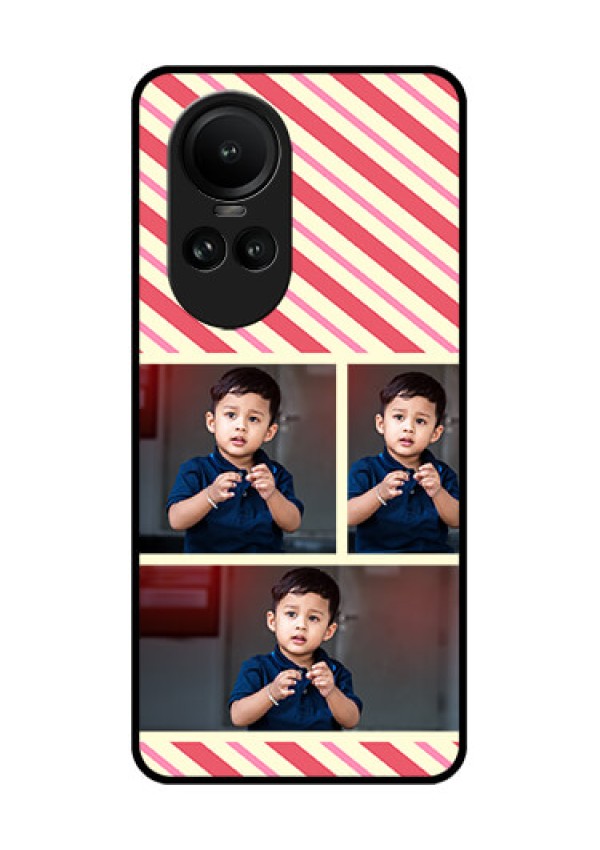 Oppo Reno 10 5G Personalized Glass Phone Case - Picture Upload Mobile Case Design