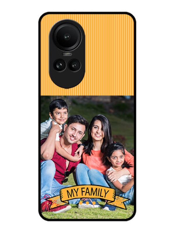 Custom Oppo Reno 10 5G Custom Glass Phone Case - My Family Design
