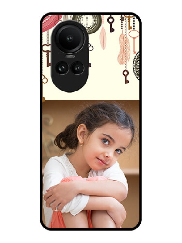 Custom Oppo Reno 10 5G Custom Glass Mobile Case - Boho Style Design