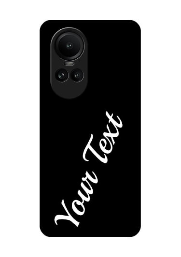 Oppo Reno 10 5G Custom Glass Mobile Cover with Your Name