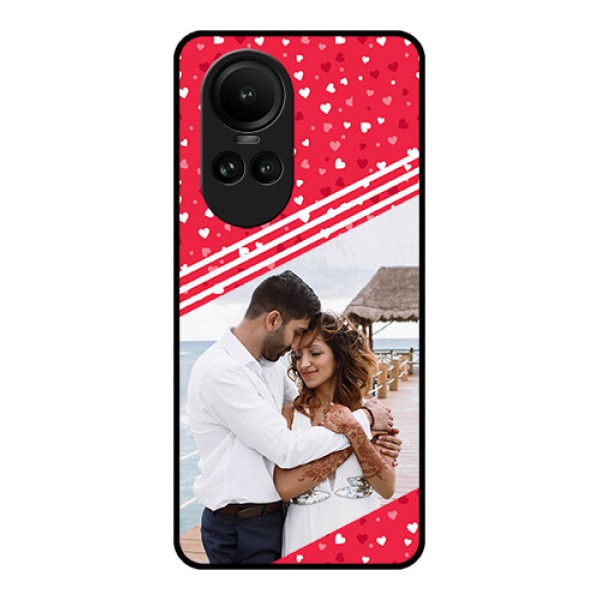 Oppo Reno 10 Pro 5G Custom Glass Mobile Case - Valentines Gift Design