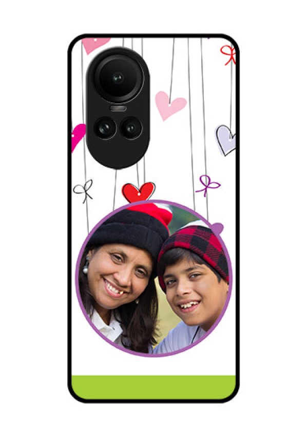 Oppo Reno 10 Pro 5G Photo Printing on Glass Case - Cute Kids Phone Case Design