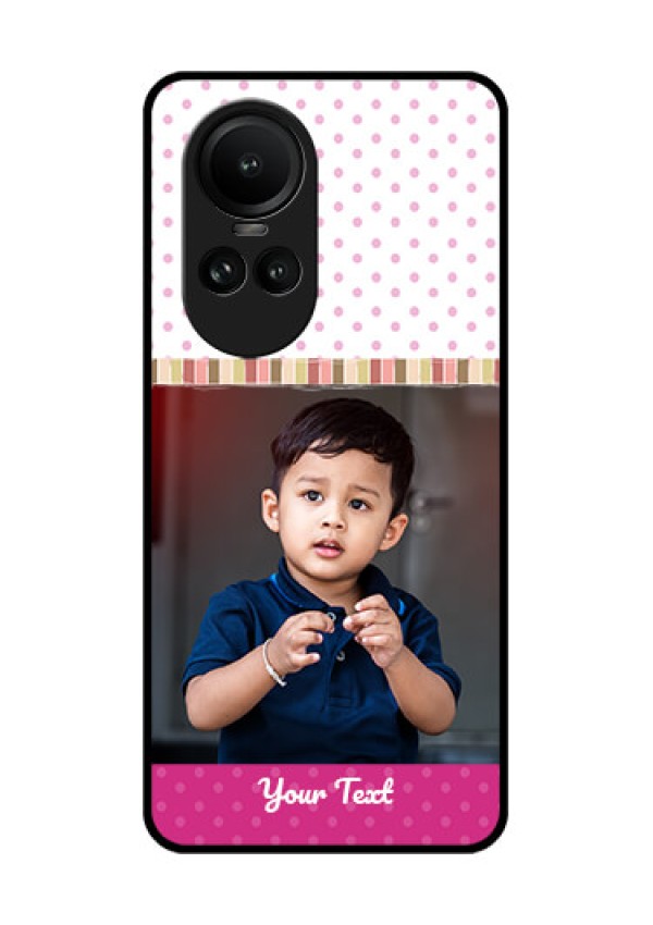 Oppo Reno 10 Pro 5G Photo Printing on Glass Case - Cute Girls Cover Design