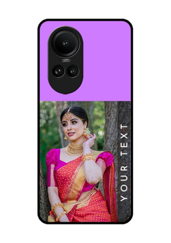 Oppo Reno 10 Pro 5G Custom Glass Mobile Case - Birthday Icons Design