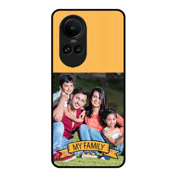 Oppo Reno 10 Pro 5G Custom Glass Phone Case - My Family Design
