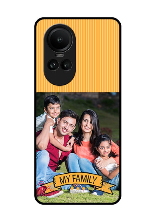 Oppo Reno 10 Pro 5G Custom Glass Phone Case - My Family Design