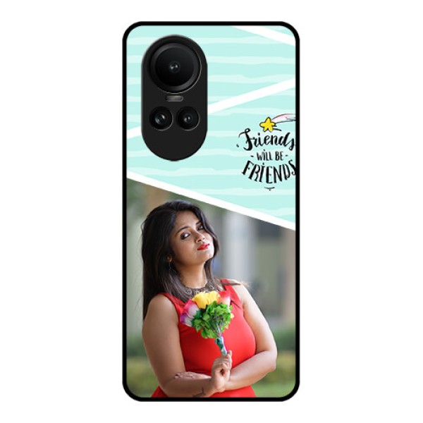 Oppo Reno 10 Pro 5G Custom Glass Phone Case - Friends Picture Icon Design Oppo Reno 10 Pro 5G Custom Glass Phone Case - Friends Picture Icon Design