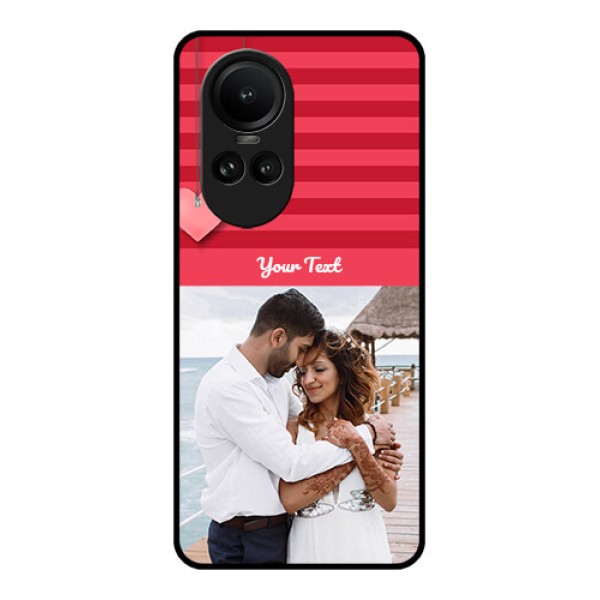 Oppo Reno 10 Pro 5G Custom Glass Phone Case - Valentines Day Design