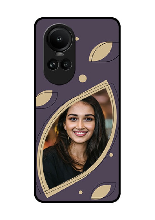 Oppo Reno 10 Pro 5G Custom Glass Mobile Case - Falling Leaf Design