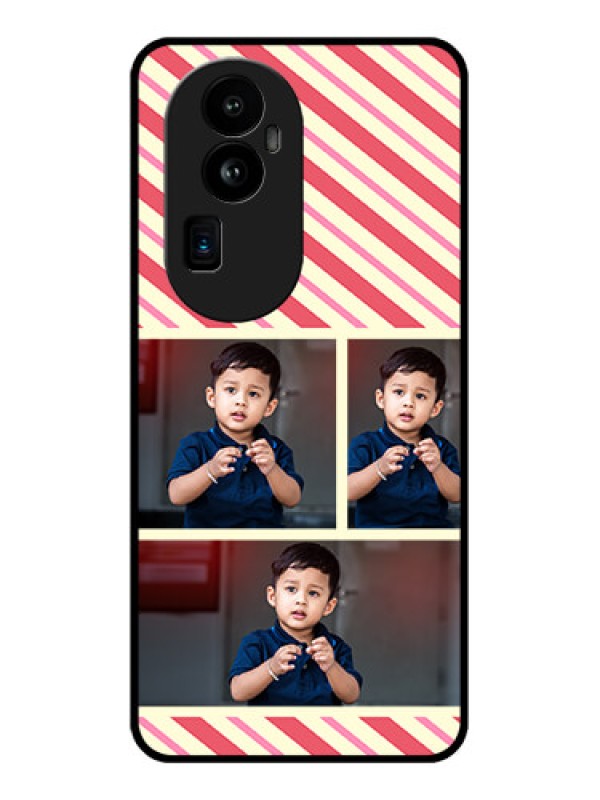Custom Oppo Reno 10 Pro Plus 5G Personalized Glass Phone Case - Picture Upload Mobile Case Design