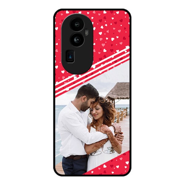Oppo Reno 10 Pro Plus 5G Custom Glass Mobile Case - Valentines Gift Design
