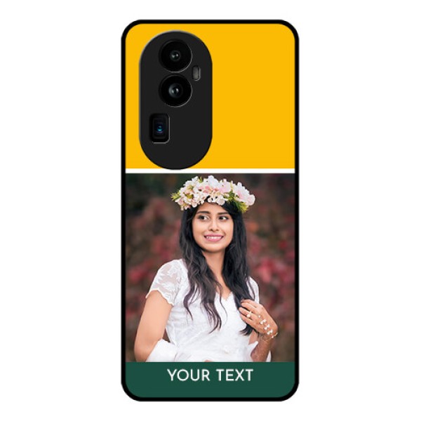 Oppo Reno 10 Pro Plus 5G Photo Printing on Glass Case - Love You Design