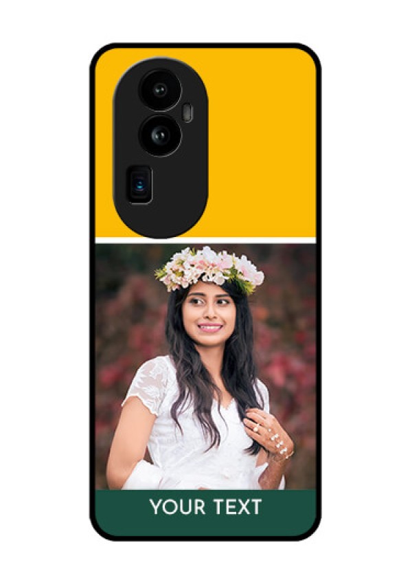 Oppo Reno 10 Pro Plus 5G Photo Printing on Glass Case - Love You Design