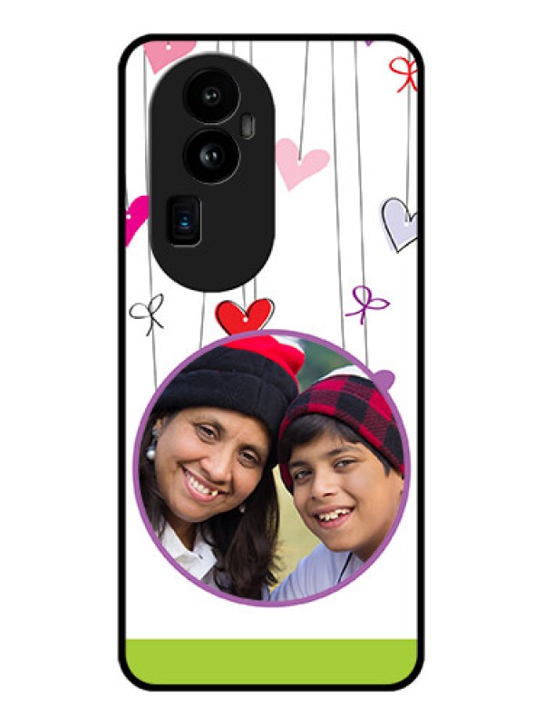 Custom Oppo Reno 10 Pro Plus 5G Photo Printing on Glass Case - Cute Kids Phone Case Design
