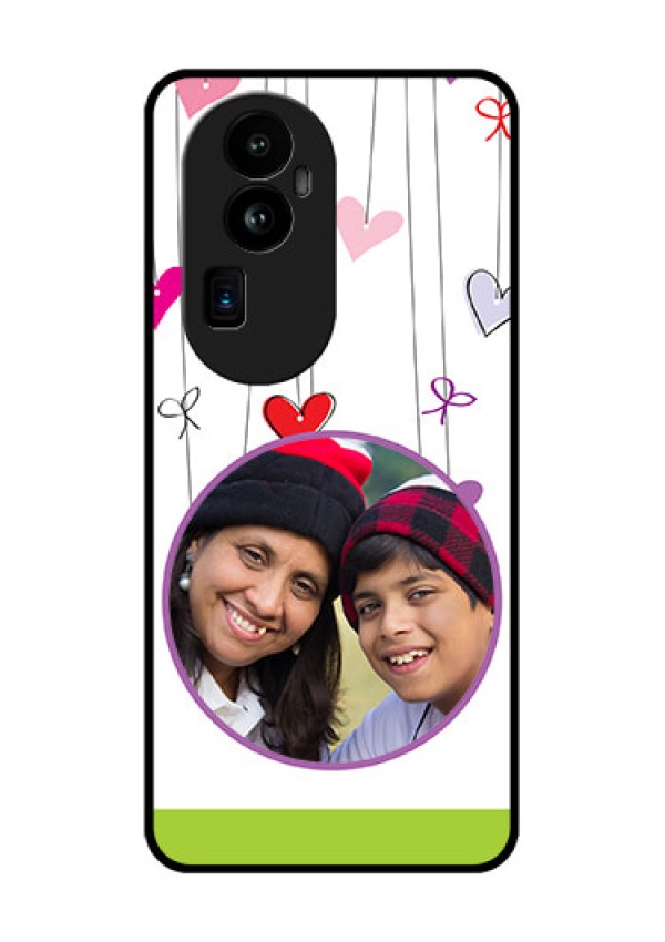 Oppo Reno 10 Pro Plus 5G Photo Printing on Glass Case - Cute Kids Phone Case Design