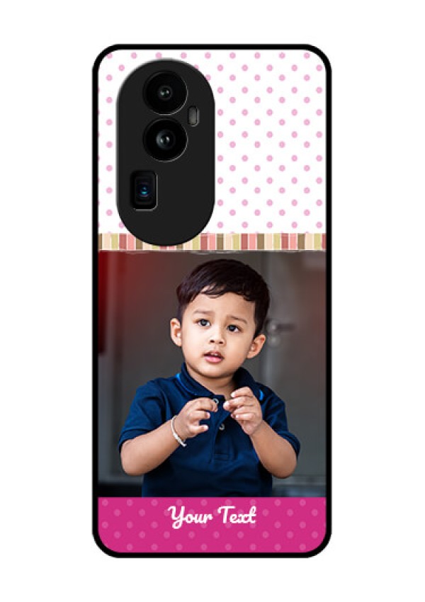 Oppo Reno 10 Pro Plus 5G Photo Printing on Glass Case - Cute Girls Cover Design