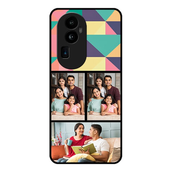 Oppo Reno 10 Pro Plus 5G Custom Glass Phone Case - Bulk Pic Upload Design