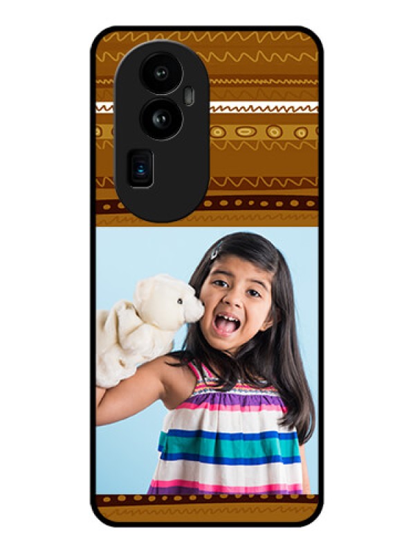 Custom Oppo Reno 10 Pro Plus 5G Custom Glass Phone Case - Friends Picture Upload Design