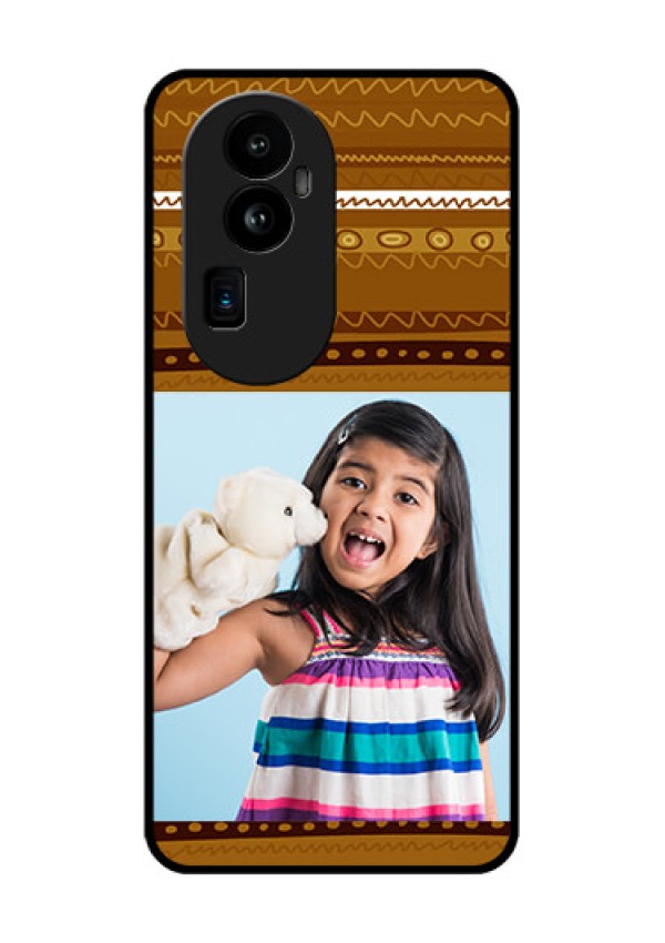Oppo Reno 10 Pro Plus 5G Custom Glass Phone Case - Friends Picture Upload Design