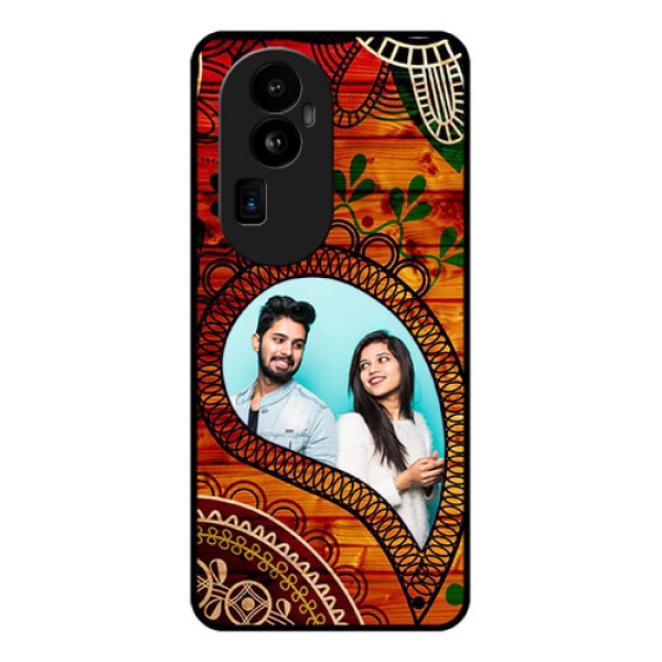 Oppo Reno 10 Pro Plus 5G Personalized Glass Phone Case - Abstract Colorful Design Oppo Reno 10 Pro Plus 5G Personalized Glass Phone Case - Abstract Colorful Design