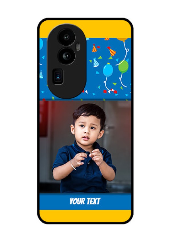 Oppo Reno 10 Pro Plus 5G Custom Glass Mobile Case - Birthday Wishes Design
