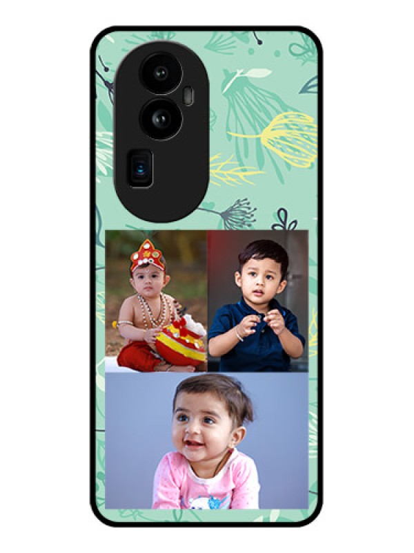 Custom Oppo Reno 10 Pro Plus 5G Photo Printing on Glass Case - Forever Family Design