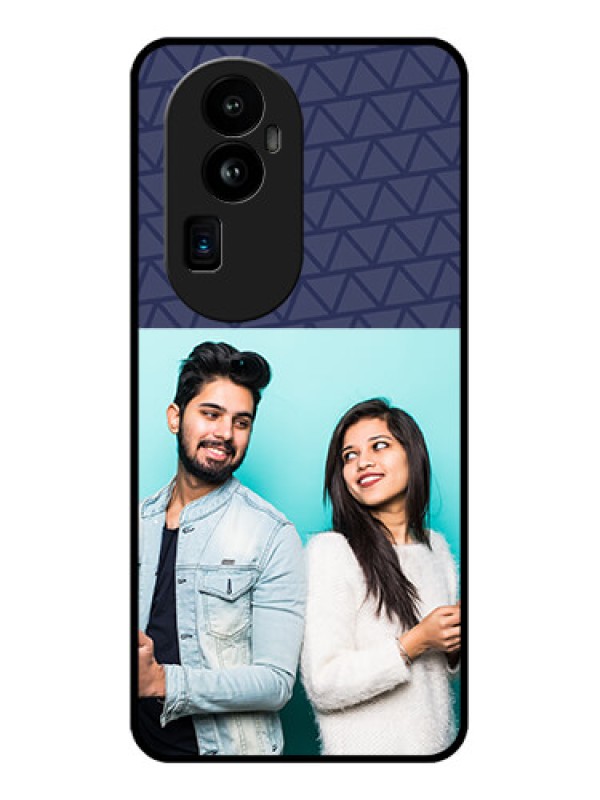 Custom Oppo Reno 10 Pro Plus 5G Photo Printing on Glass Case - with Best Friends Design