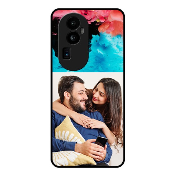 Oppo Reno 10 Pro Plus 5G Custom Glass Mobile Case - Quote with Acrylic Painting Design Oppo Reno 10 Pro Plus 5G Custom Glass Mobile Case - Quote with Acrylic Painting Design