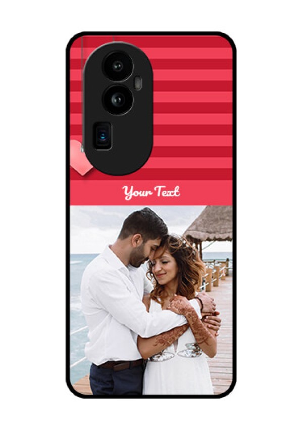 Oppo Reno 10 Pro Plus 5G Custom Glass Phone Case - Valentines Day Design