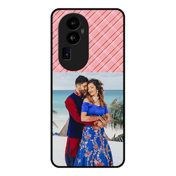 Oppo Reno 10 Pro Plus 5G Personalized Glass Phone Case - Together Forever Design