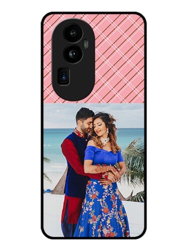 Custom Oppo Reno 10 Pro Plus 5G Personalized Glass Phone Case - Together Forever Design