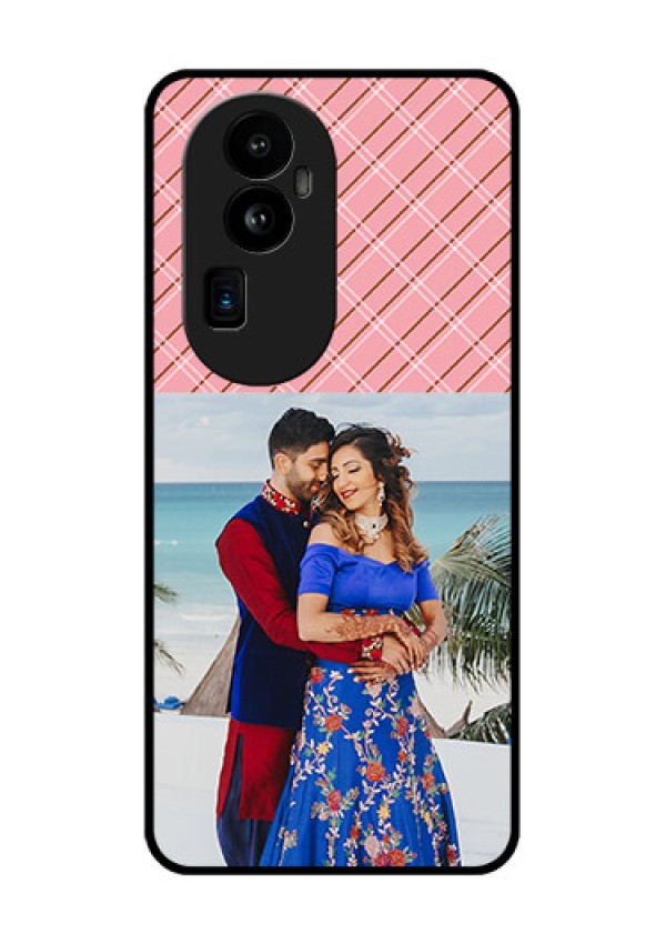Oppo Reno 10 Pro Plus 5G Personalized Glass Phone Case - Together Forever Design