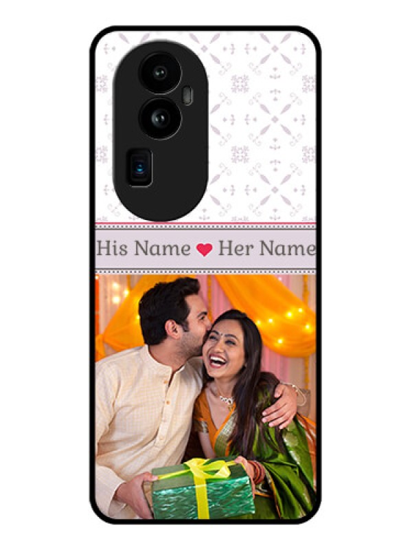 Custom Oppo Reno 10 Pro Plus 5G Custom Glass Mobile Case - with Photo and Ethnic Design