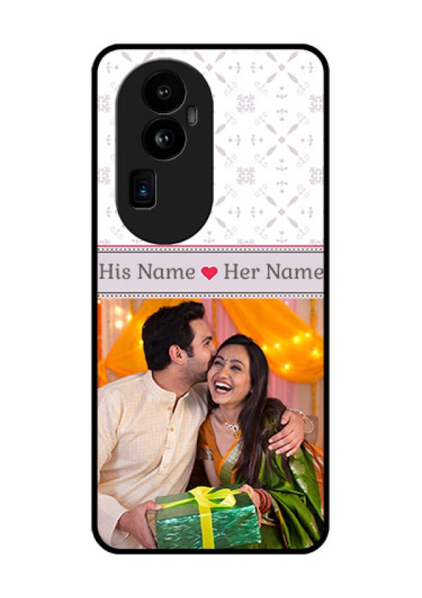 Oppo Reno 10 Pro Plus 5G Custom Glass Mobile Case - with Photo and Ethnic Design