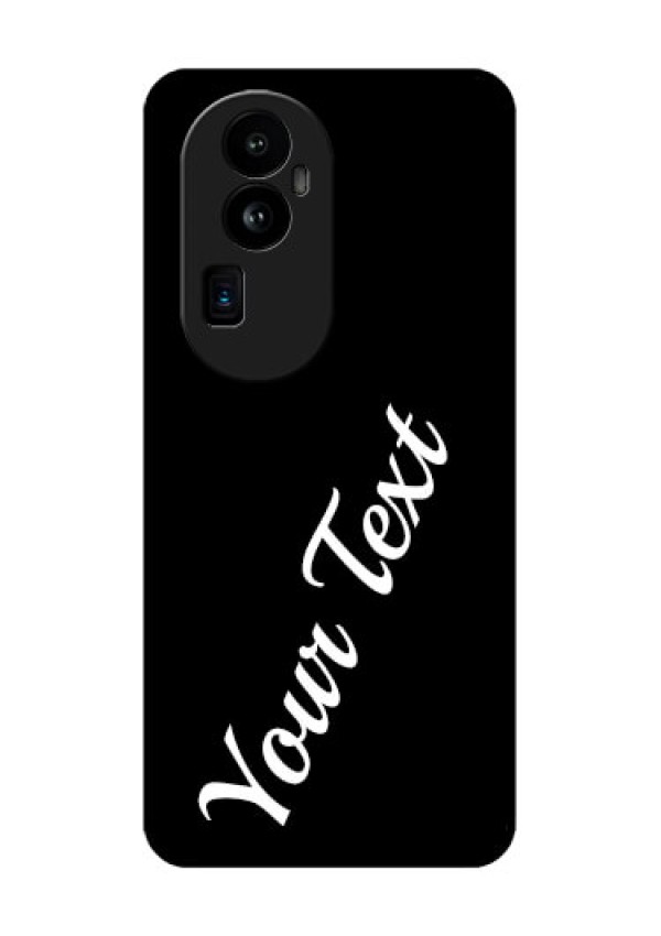 Oppo Reno 10 Pro Plus 5G Custom Glass Mobile Cover with Your Name