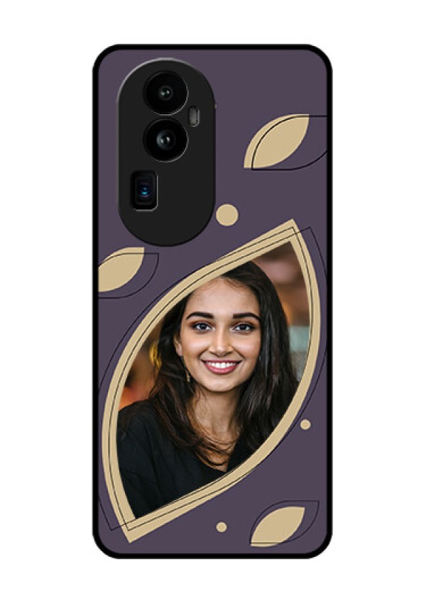 Oppo Reno 10 Pro Plus 5G Custom Glass Mobile Case - Falling Leaf Design