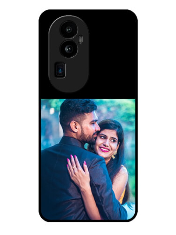 Custom Oppo Reno 10 Pro Plus 5G Custom Glass Phone Case - Upload Full Picture With Custom Color Design