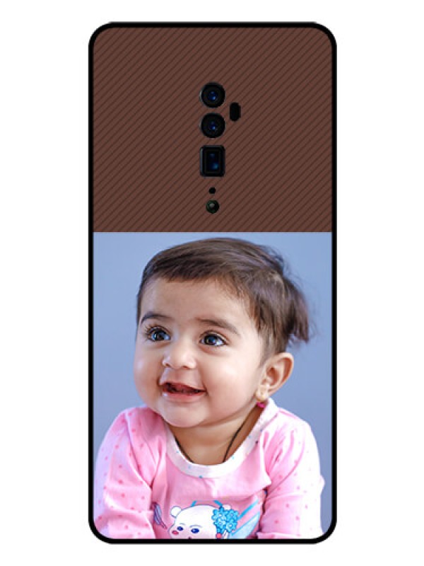 Custom Reno 10x zoom Custom Glass Mobile Case  - Elegant Case Design