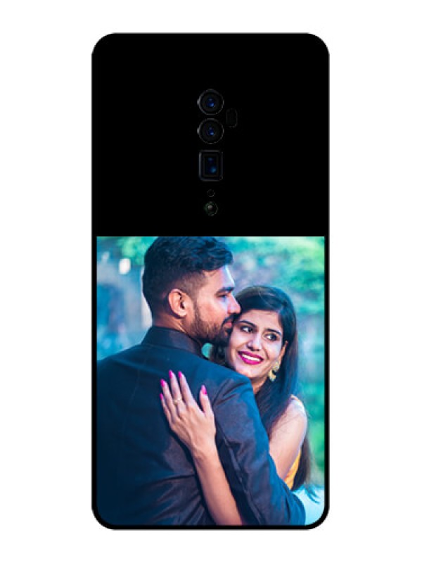 Custom Oppo Reno 10X Zoom Custom Glass Phone Case - Upload Full Picture With Custom Color Design