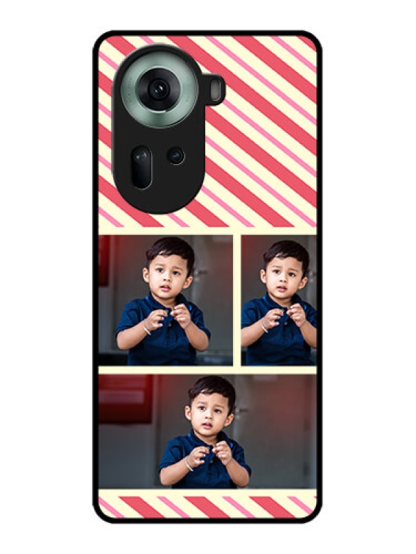 Custom Oppo Reno 11 5G Custom Glass Phone Case - Picture Upload Mobile Case Design