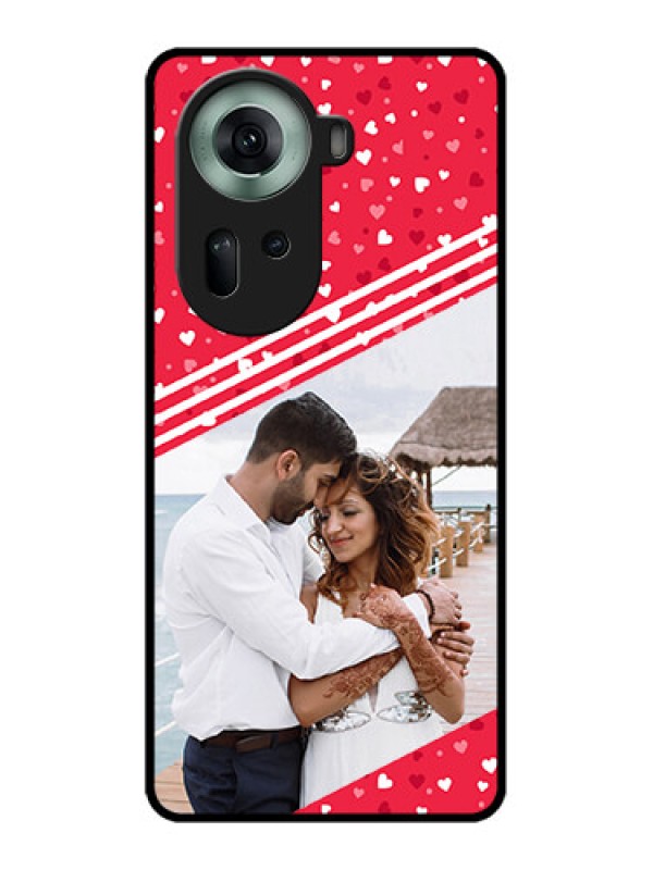 Custom Oppo Reno 11 5G Custom Glass Phone Case - Valentines Gift Design