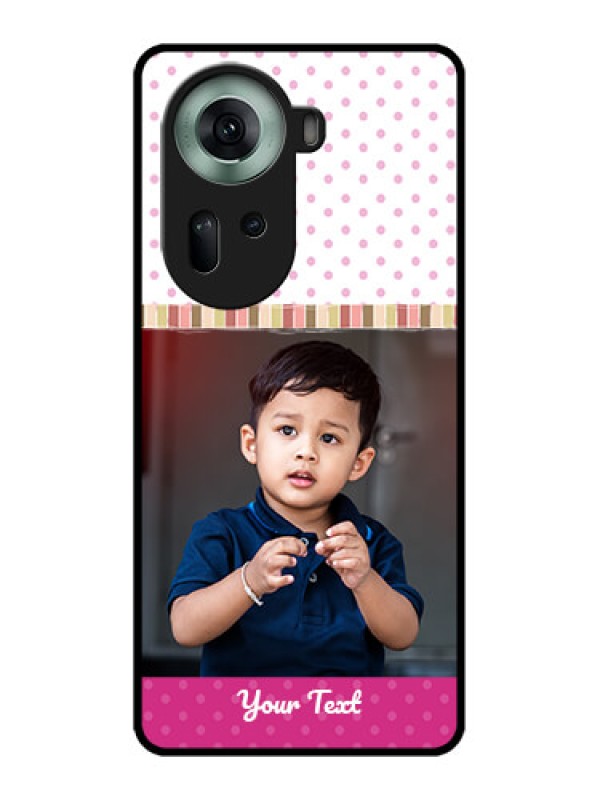 Custom Oppo Reno 11 5G Custom Glass Phone Case - Cute Girls Cover Design