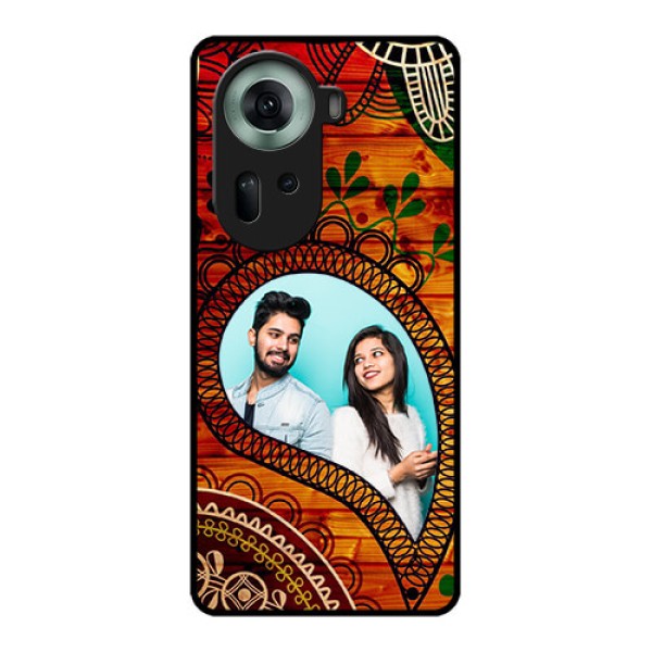 Oppo Reno 11 5G Custom Glass Phone Case - Abstract Colorful Design Oppo Reno 11 5G Custom Glass Phone Case - Abstract Colorful Design